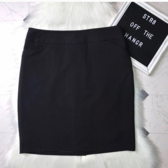 Worthington black skirt size 10P petite pockets 10 - Picture 6 of 6